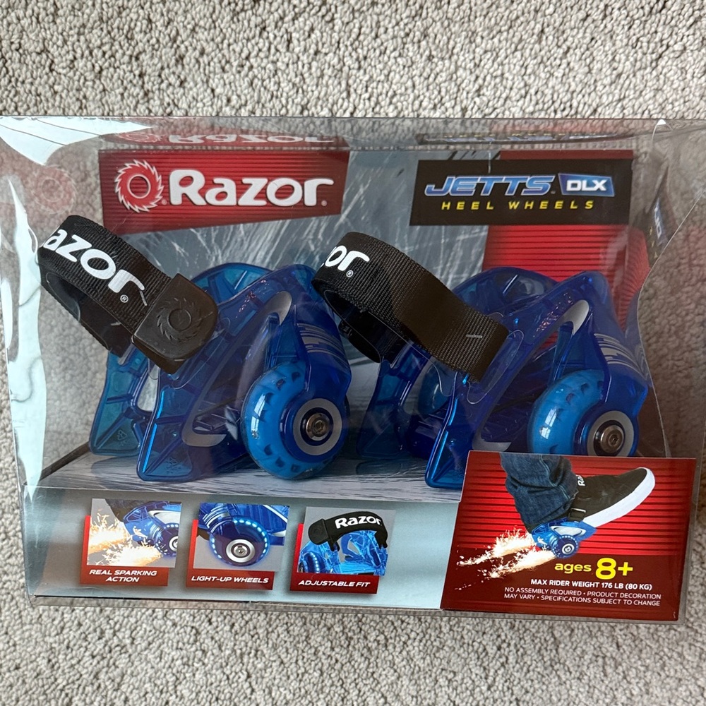 Razor Jetts DLX Heel Wheels